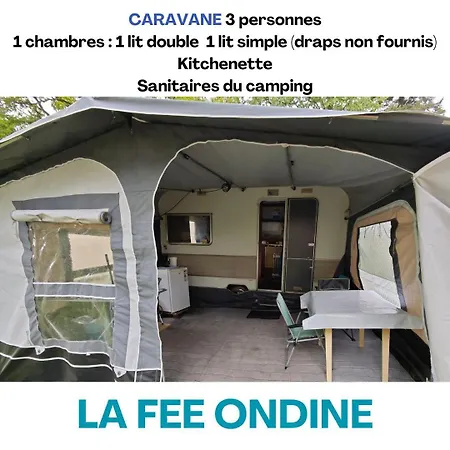 Camping Le Val Aux Fees - Broceliande Concoret Extérieur photo